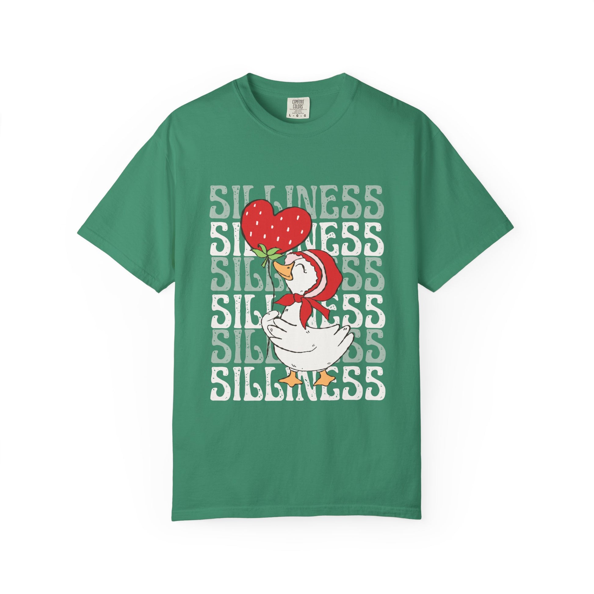 Silly Duck Unisex T-Shirt, Funny Graphic Tee, Summer Outfits
