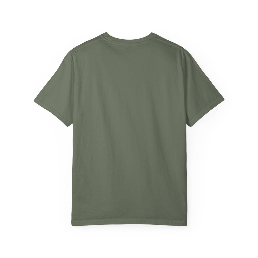 Lazy Cat Energy-Saving Tee, Unisex Garment-Dyed T-shirt, Funny Cat Shirt