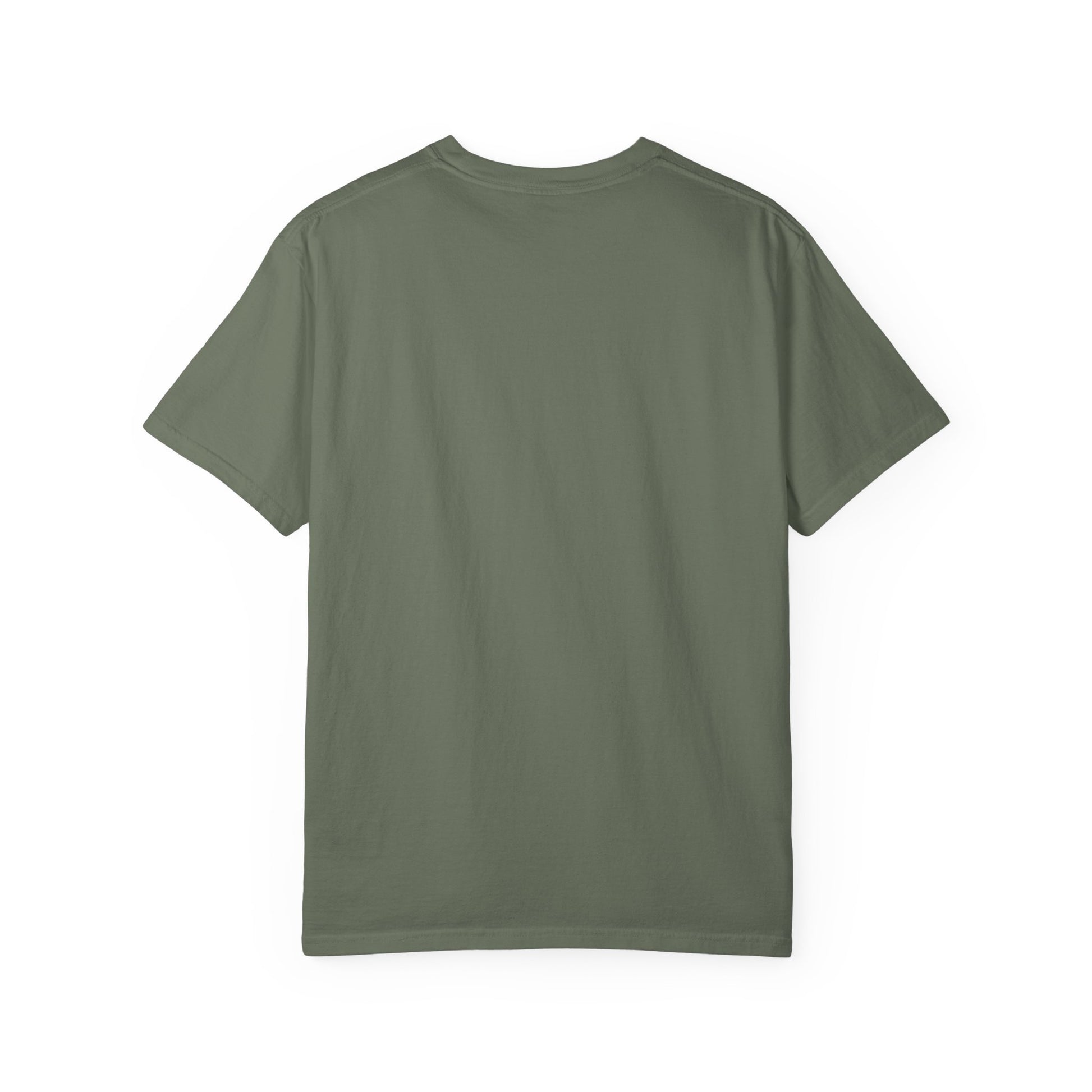 Lazy Cat Energy-Saving Tee, Unisex Garment-Dyed T-shirt, Funny Cat Shirt
