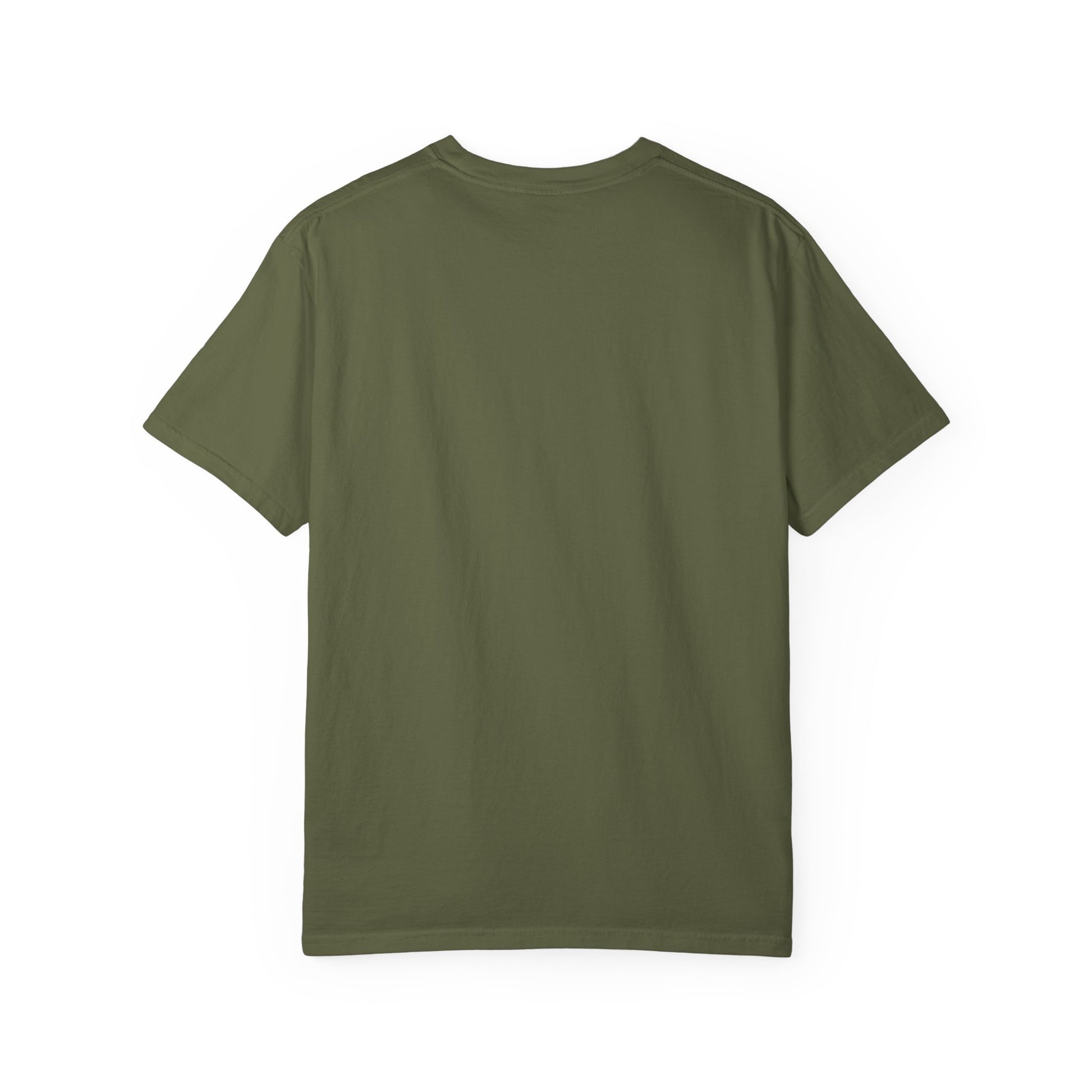 Lazy Cat Energy-Saving Tee, Unisex Garment-Dyed T-shirt, Funny Cat Shirt