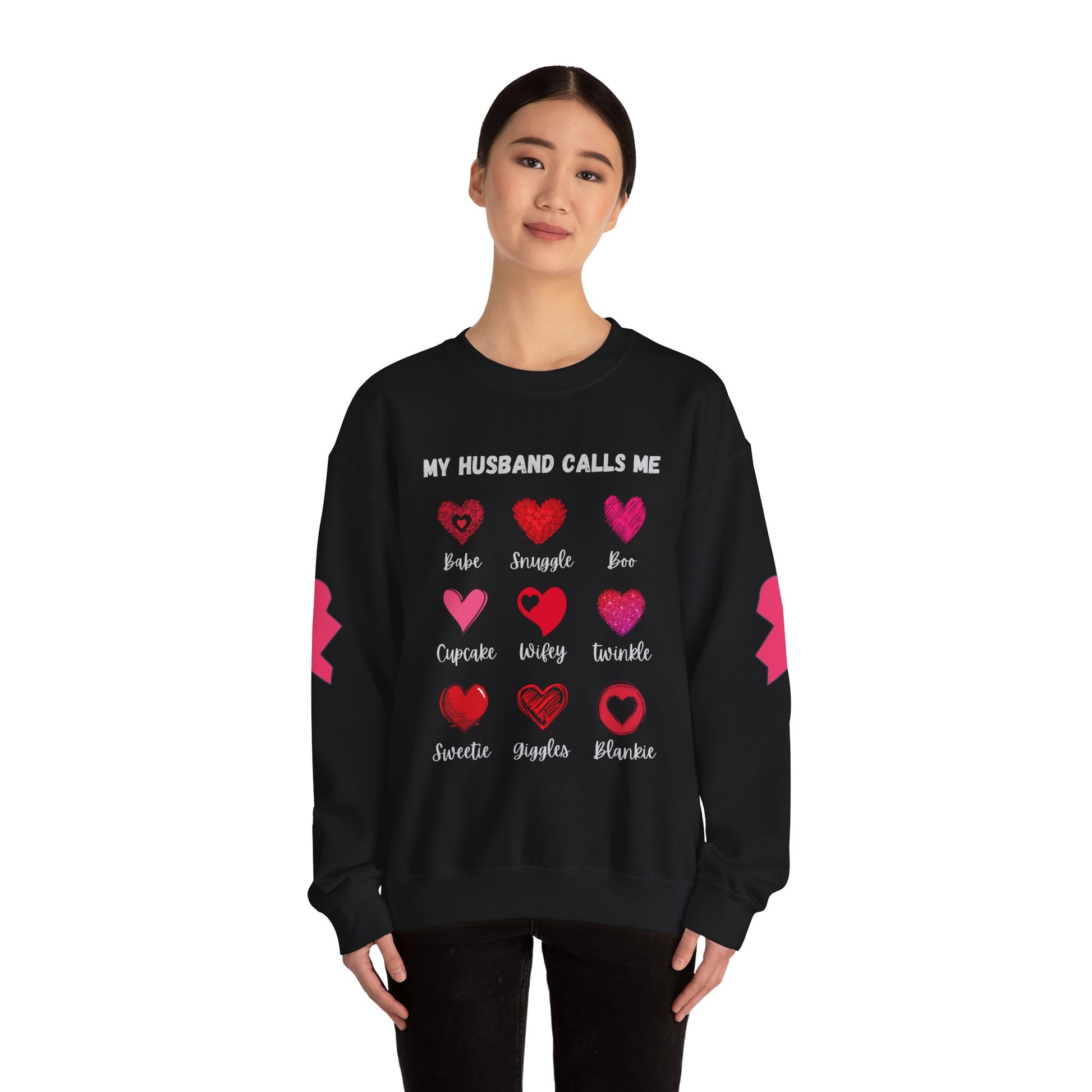 Funny Wife Sweatshirt, Gift for Wife, Funny Crewneck Jumper, Cozy Pullover, Anniversary Present, Couples Apparel