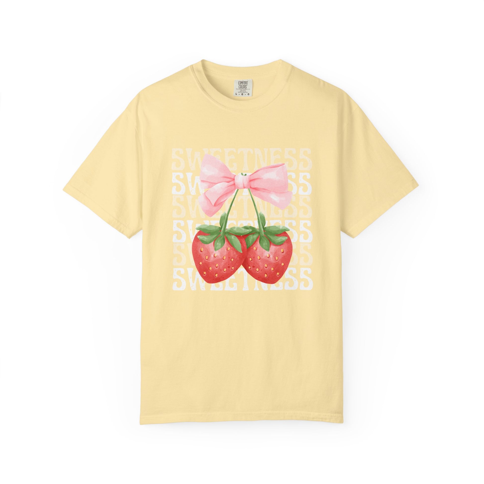 Strawberry Sweetness T-shirt, Cute Fruit Tee, Summer Fashion