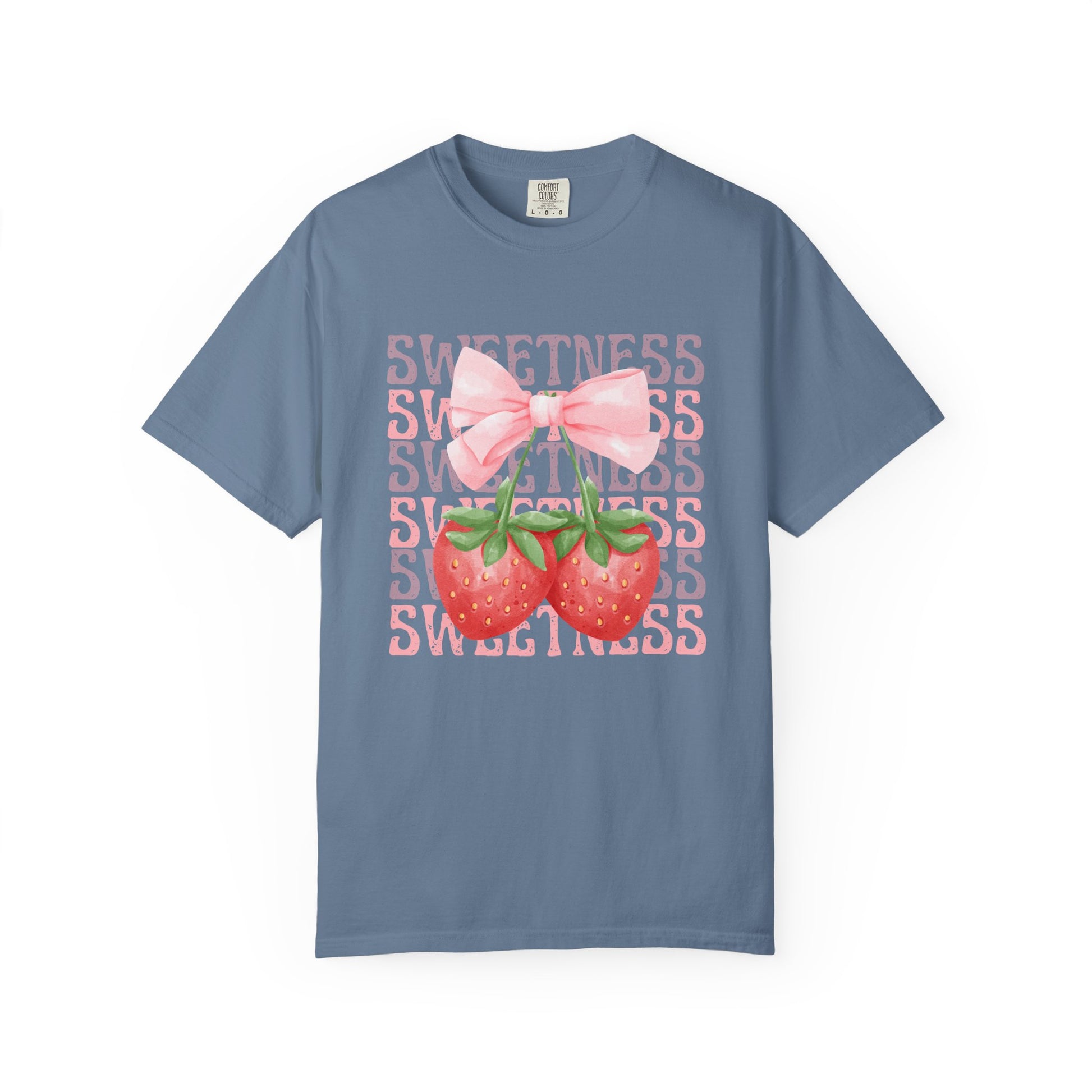 Strawberry Sweetness T-shirt, Cute Fruit Tee, Summer Fashion