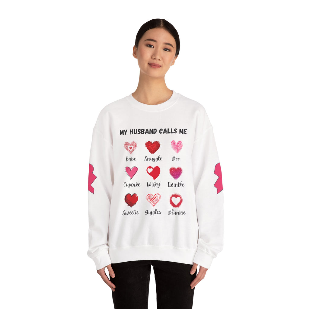Funny Wife Sweatshirt, Gift for Wife, Funny Crewneck Jumper, Cozy Pullover, Anniversary Present, Couples Apparel