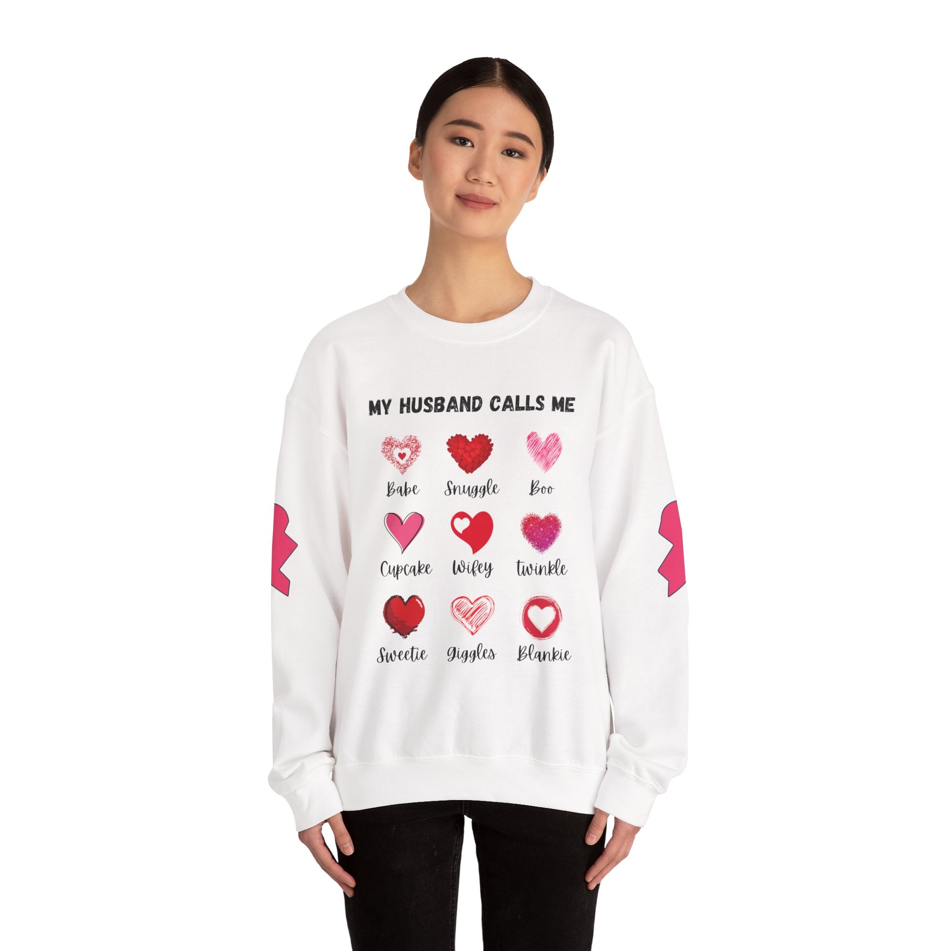Funny Wife Sweatshirt, Gift for Wife, Funny Crewneck Jumper, Cozy Pullover, Anniversary Present, Couples Apparel