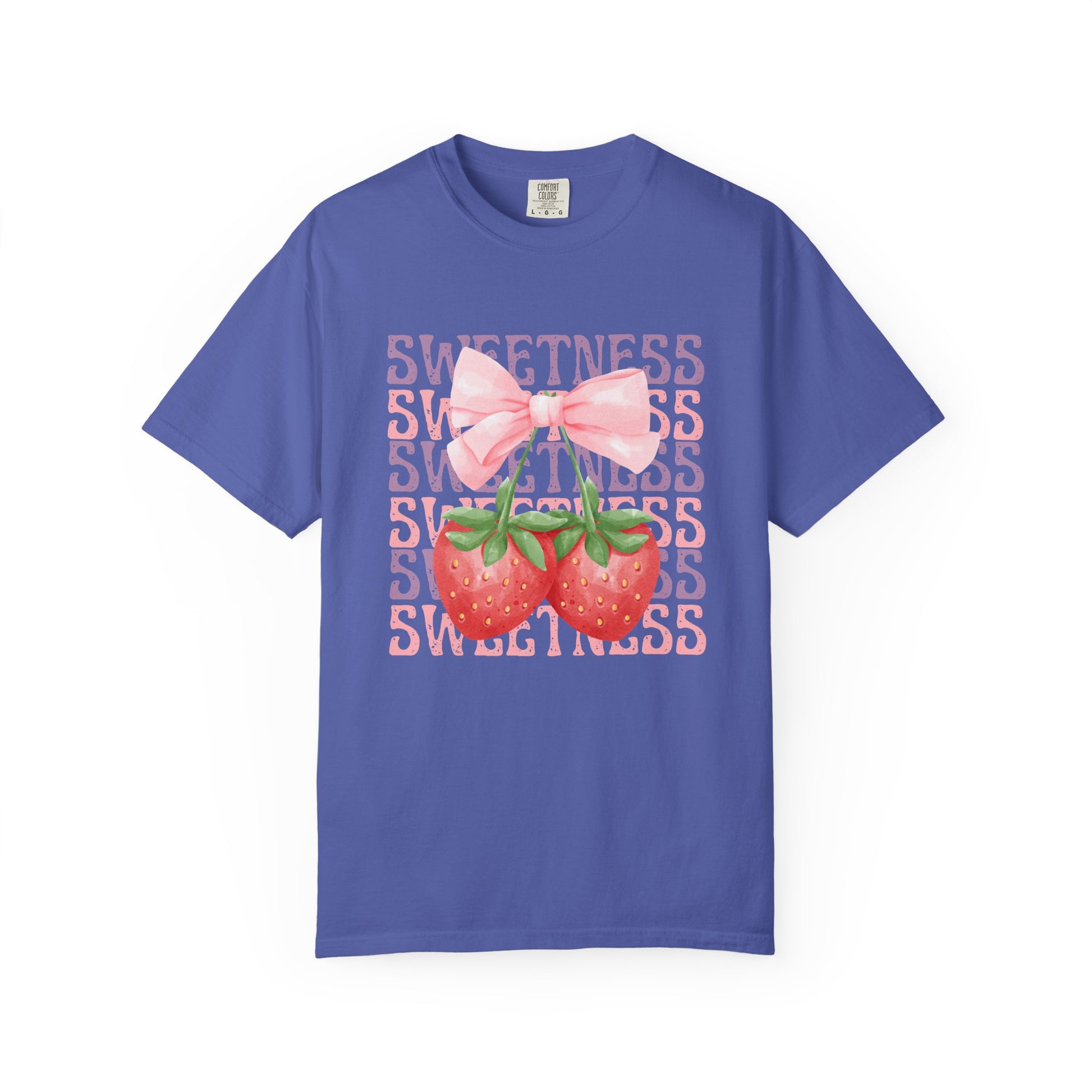 Strawberry Sweetness T-shirt, Cute Fruit Tee, Summer Fashion