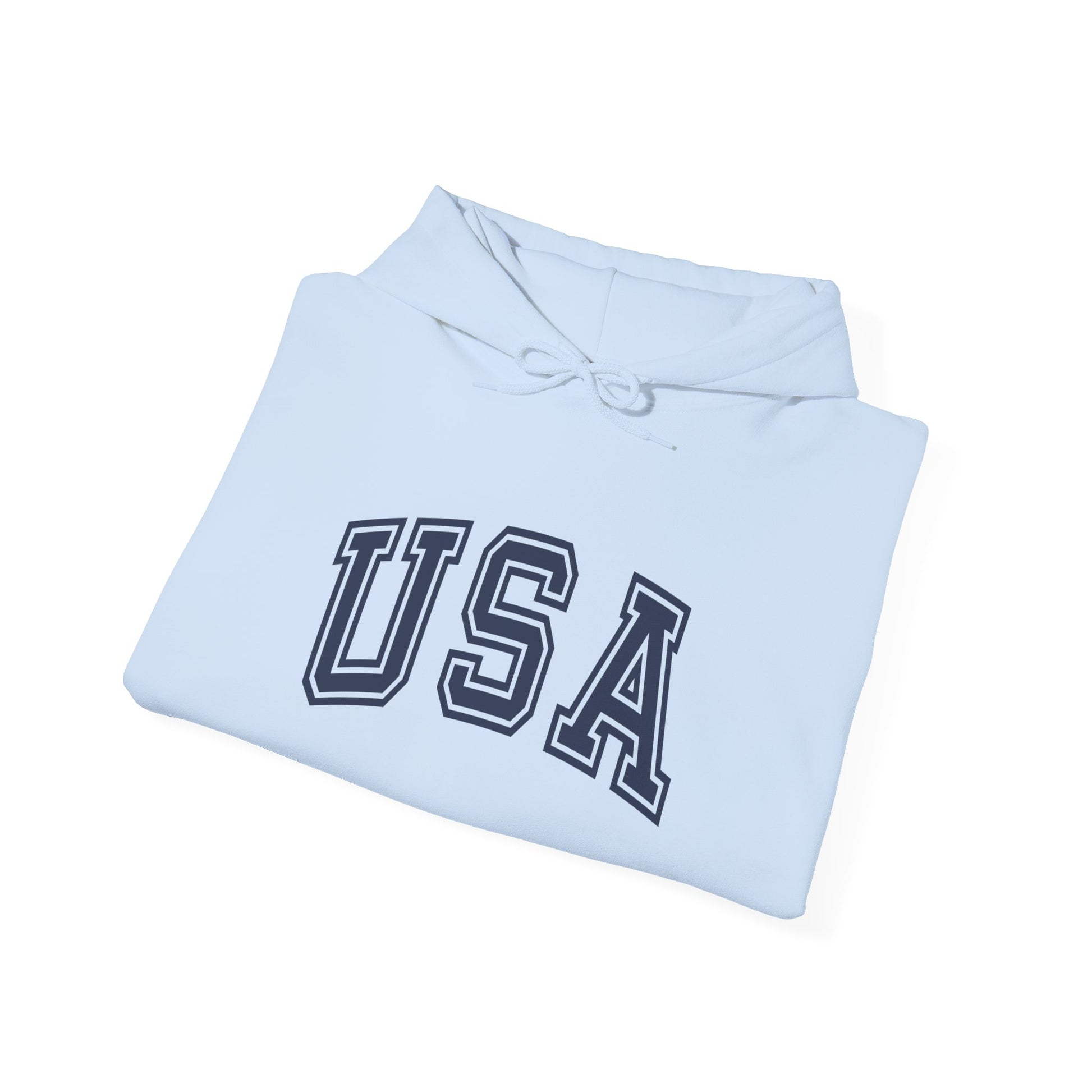 USA Graphic Heavy Blend™ Hoodie, Cozy Hoodie for Men and Women