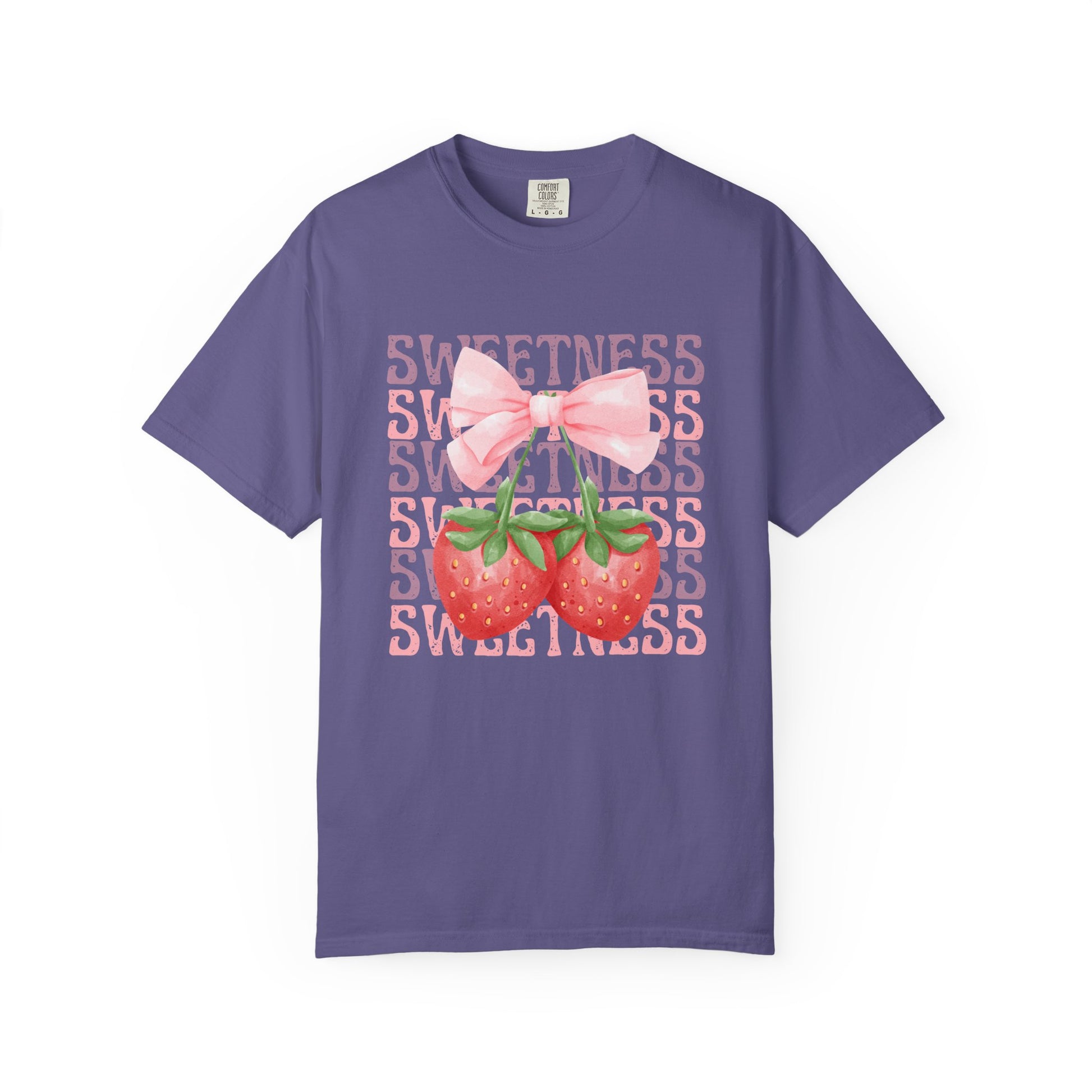 Strawberry Sweetness T-shirt, Cute Fruit Tee, Summer Fashion