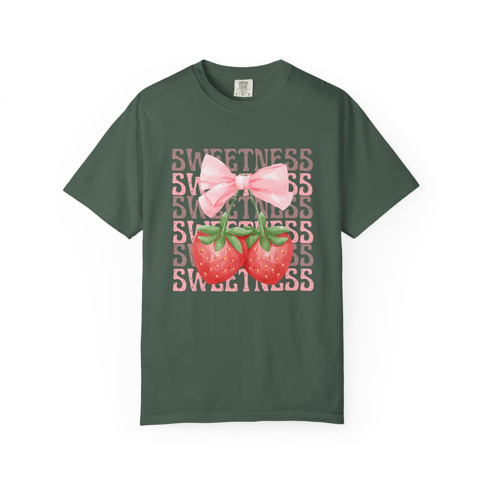 Strawberry Sweetness T-shirt, Cute Fruit Tee, Summer Fashion
