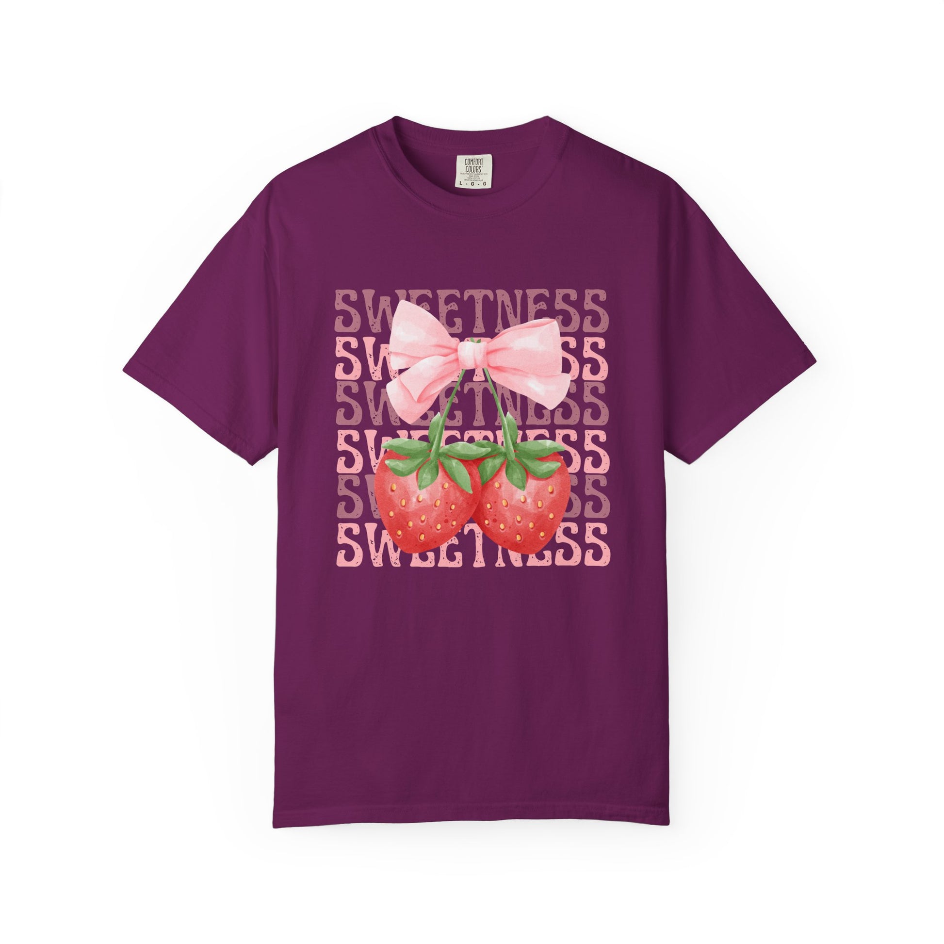 Strawberry Sweetness T-shirt, Cute Fruit Tee, Summer Fashion
