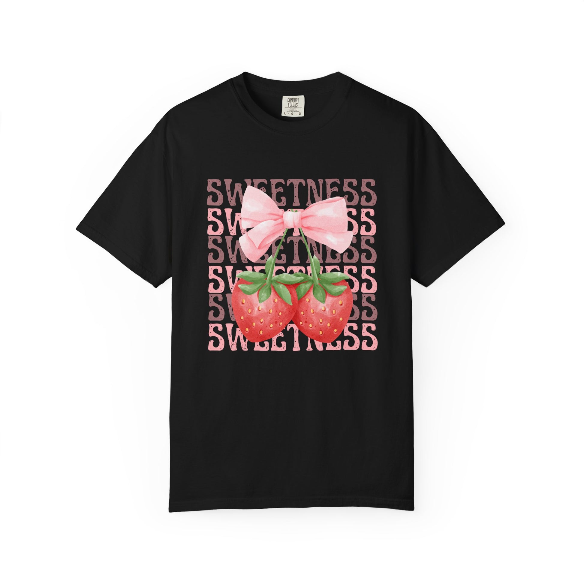 Strawberry Sweetness T-shirt, Cute Fruit Tee, Summer Fashion