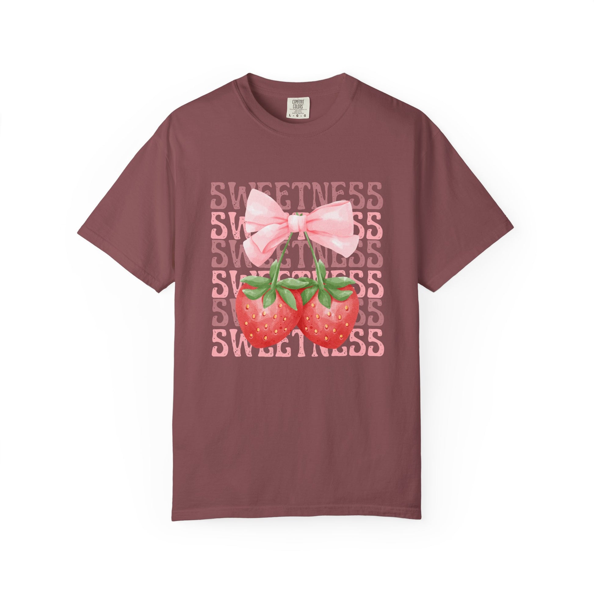 Strawberry Sweetness T-shirt, Cute Fruit Tee, Summer Fashion