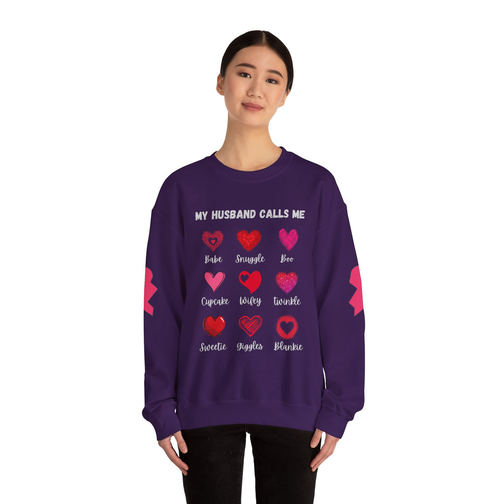 Funny Wife Sweatshirt, Gift for Wife, Funny Crewneck Jumper, Cozy Pullover, Anniversary Present, Couples Apparel