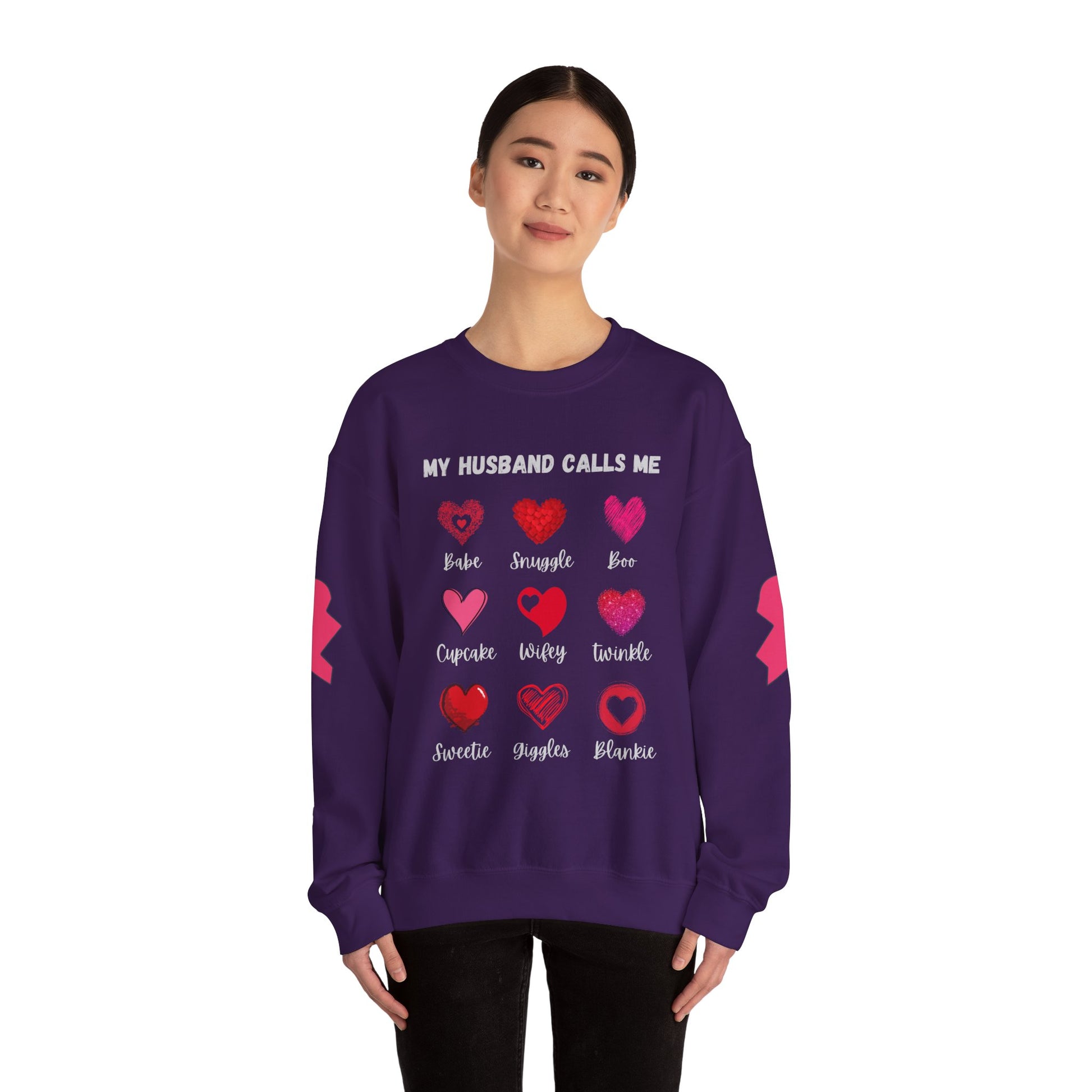 Funny Wife Sweatshirt, Gift for Wife, Funny Crewneck Jumper, Cozy Pullover, Anniversary Present, Couples Apparel