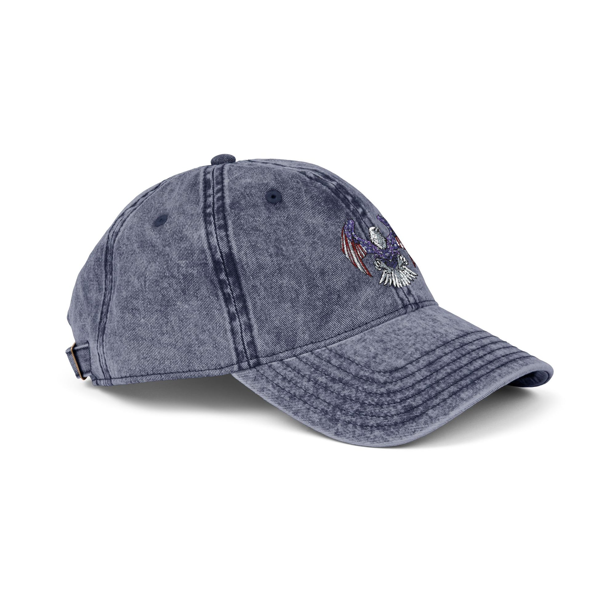Vintage Embroidered Cap, Stylish Baseball Hat, Unisex