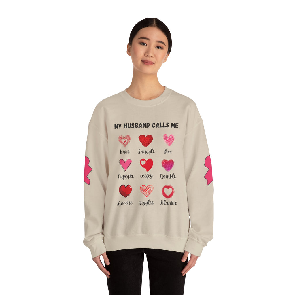 Funny Wife Sweatshirt, Gift for Wife, Funny Crewneck Jumper, Cozy Pullover, Anniversary Present, Couples Apparel