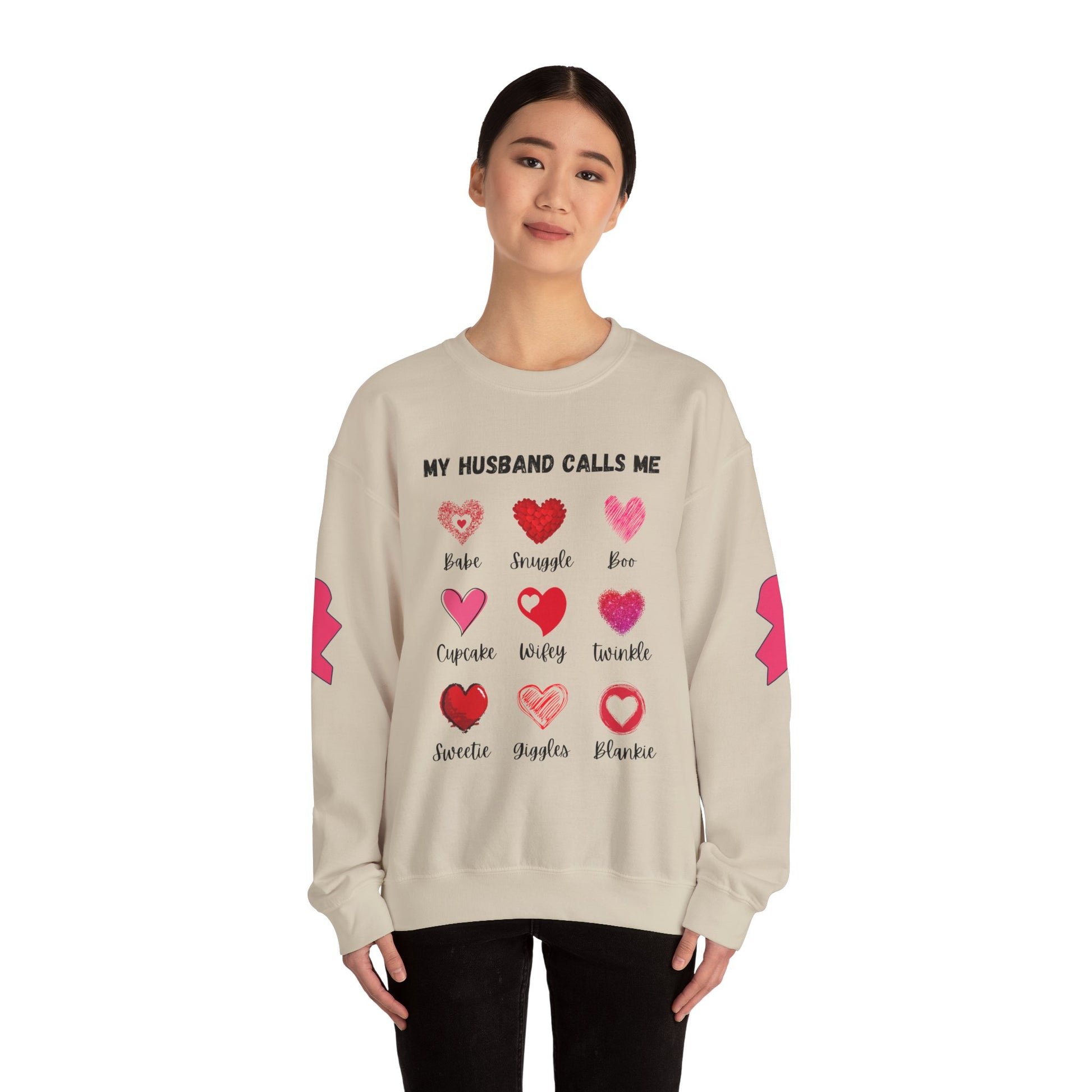 Funny Wife Sweatshirt, Gift for Wife, Funny Crewneck Jumper, Cozy Pullover, Anniversary Present, Couples Apparel