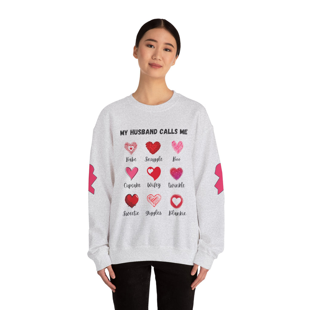 Funny Wife Sweatshirt, Gift for Wife, Funny Crewneck Jumper, Cozy Pullover, Anniversary Present, Couples Apparel