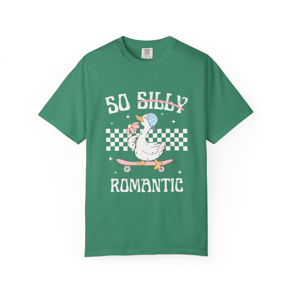 Whimsical Retro T-Shirt - So Silly Romantic Goose Graphic, Fun Tee for Gifts