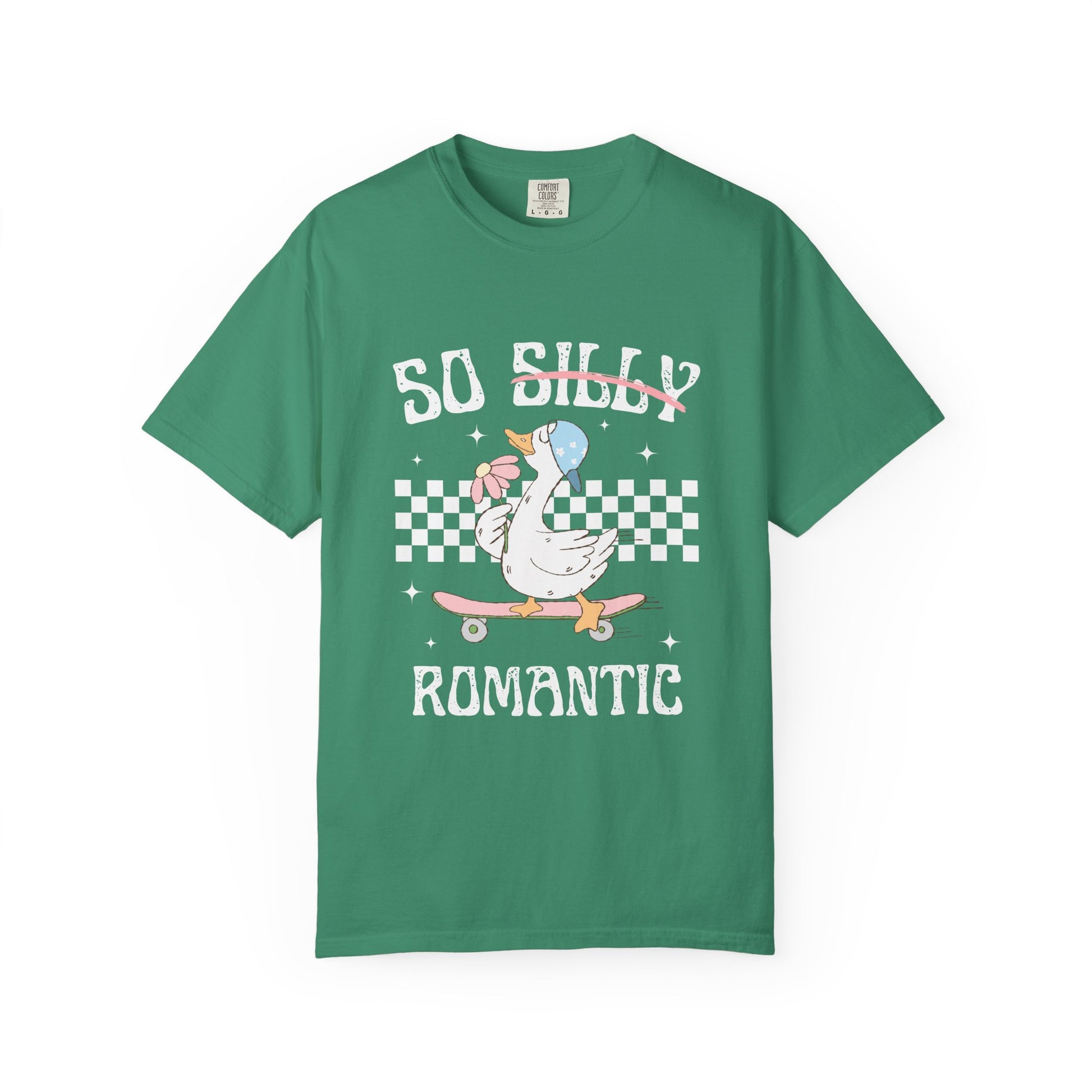 Whimsical Retro T-Shirt - So Silly Romantic Goose Graphic, Fun Tee for Gifts