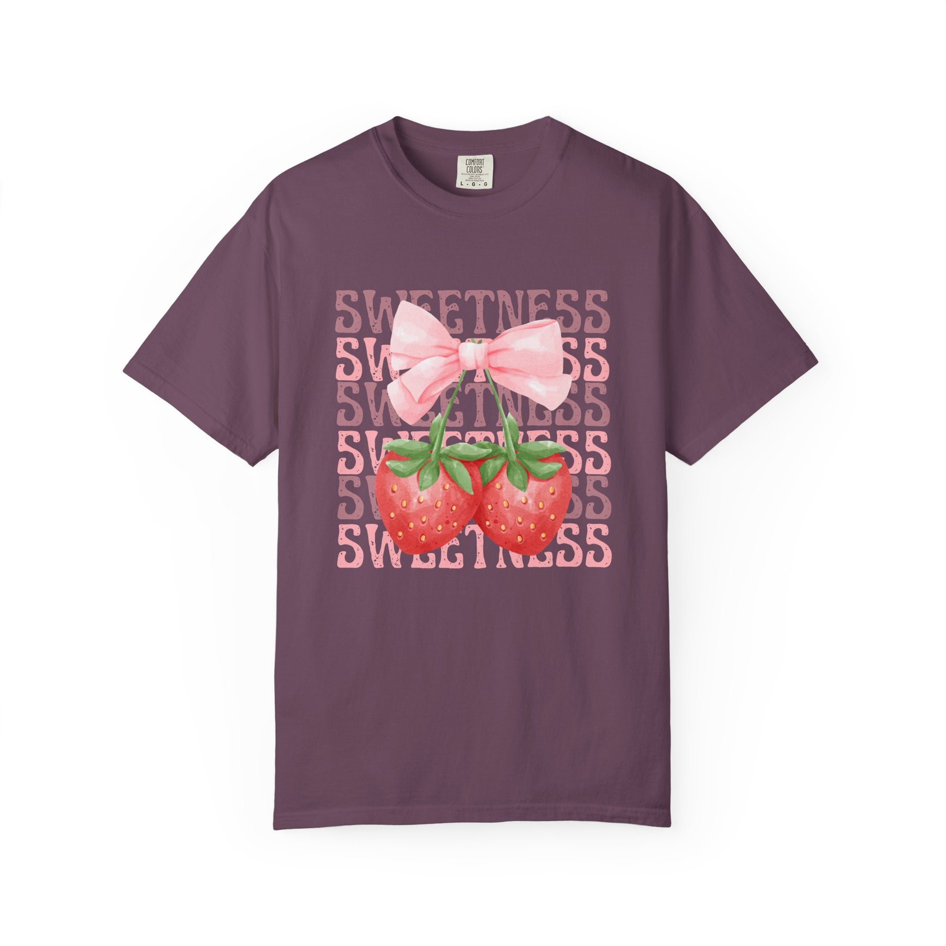 Strawberry Sweetness T-shirt, Cute Fruit Tee, Summer Fashion