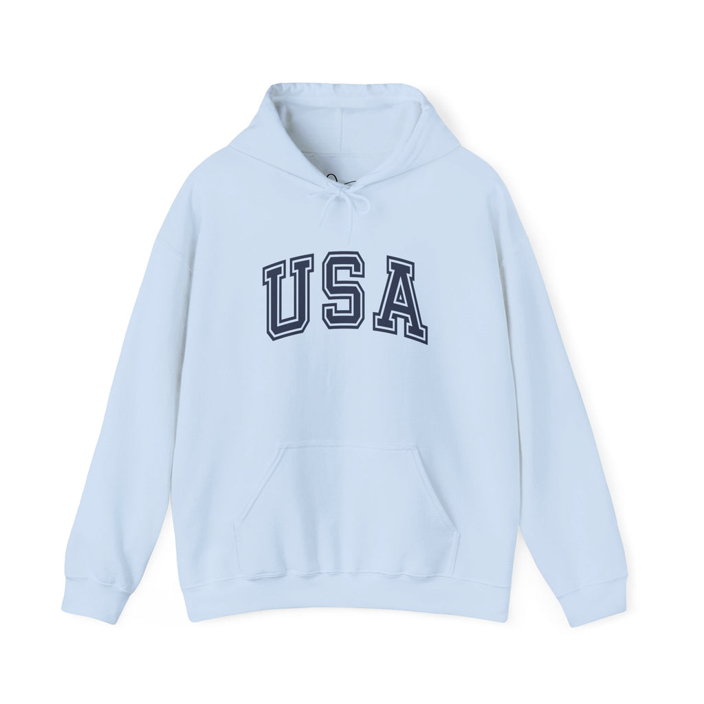 USA Graphic Heavy Blend™ Hoodie, Cozy Hoodie for Men and Women