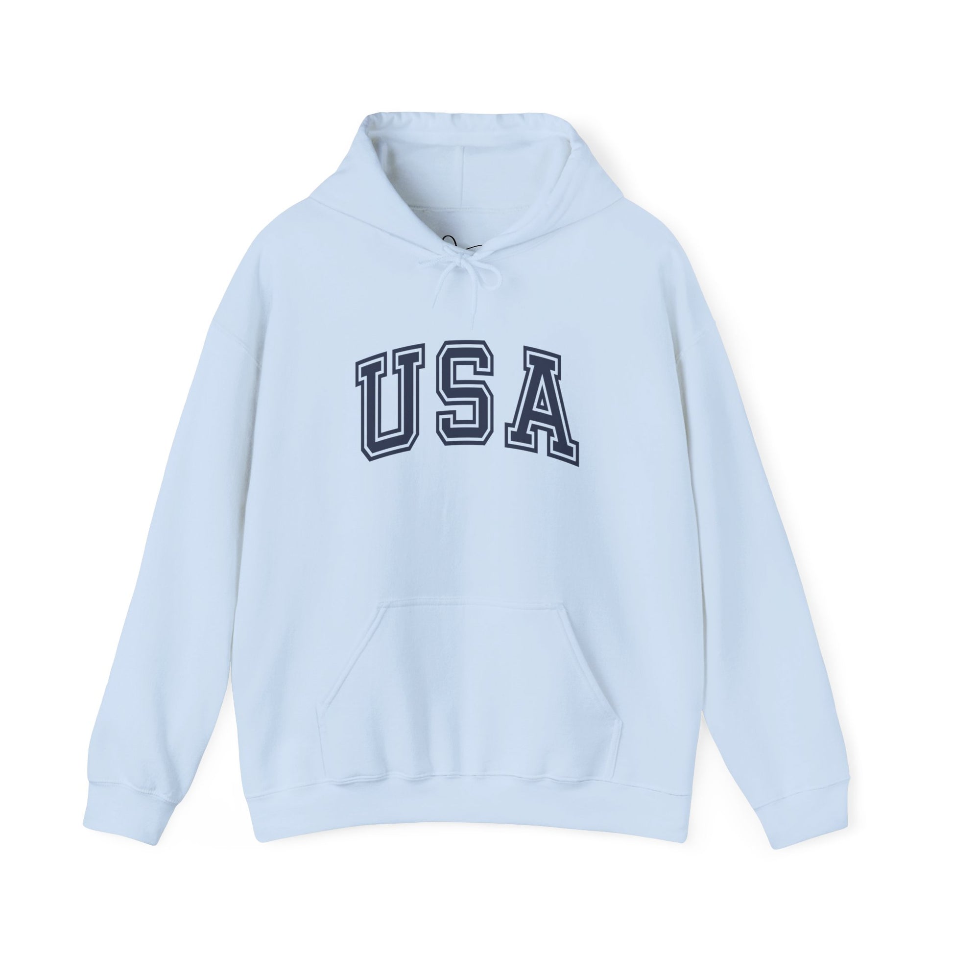 USA Graphic Heavy Blend™ Hoodie, Cozy Hoodie for Men and Women