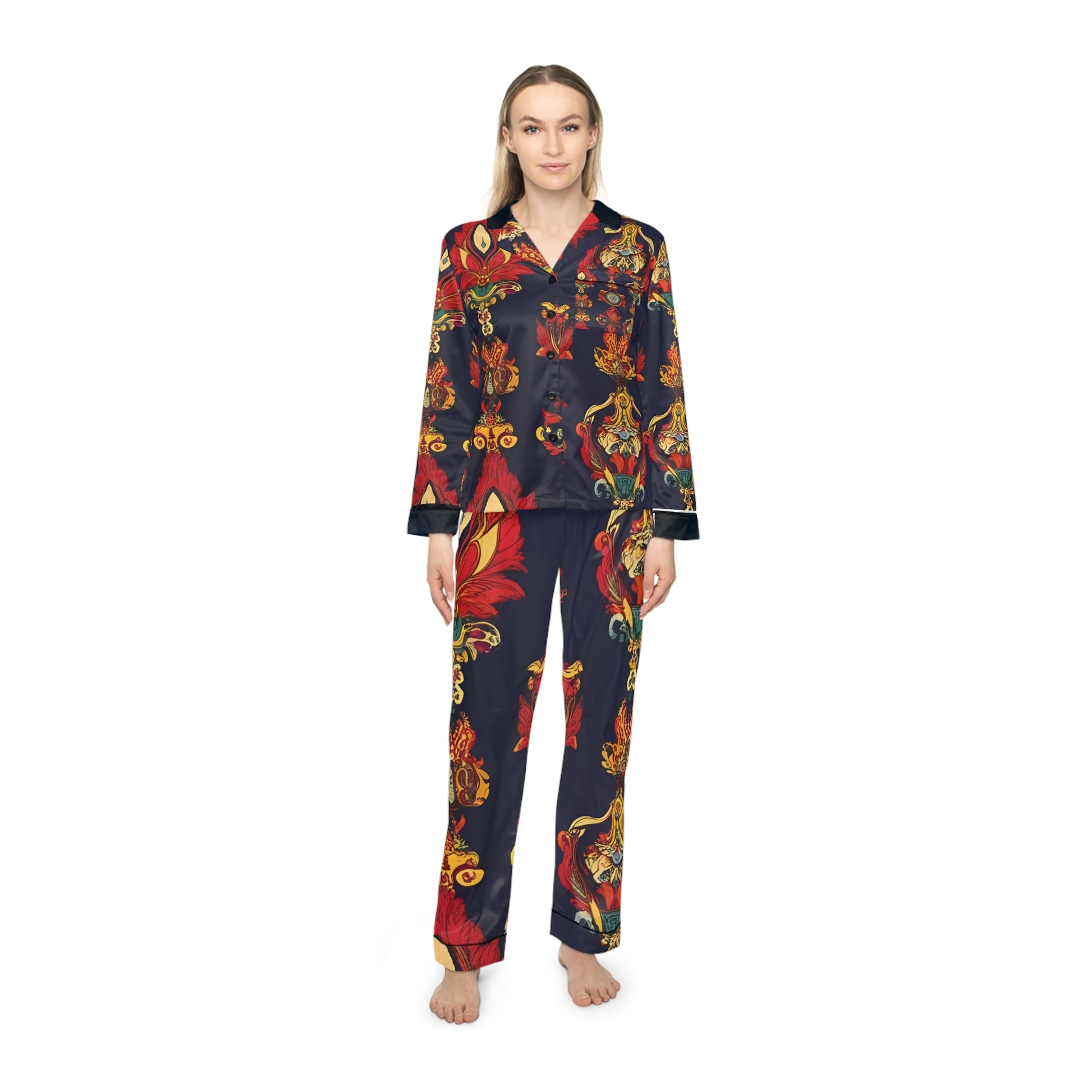 Luxury Women's Satin Pajamas