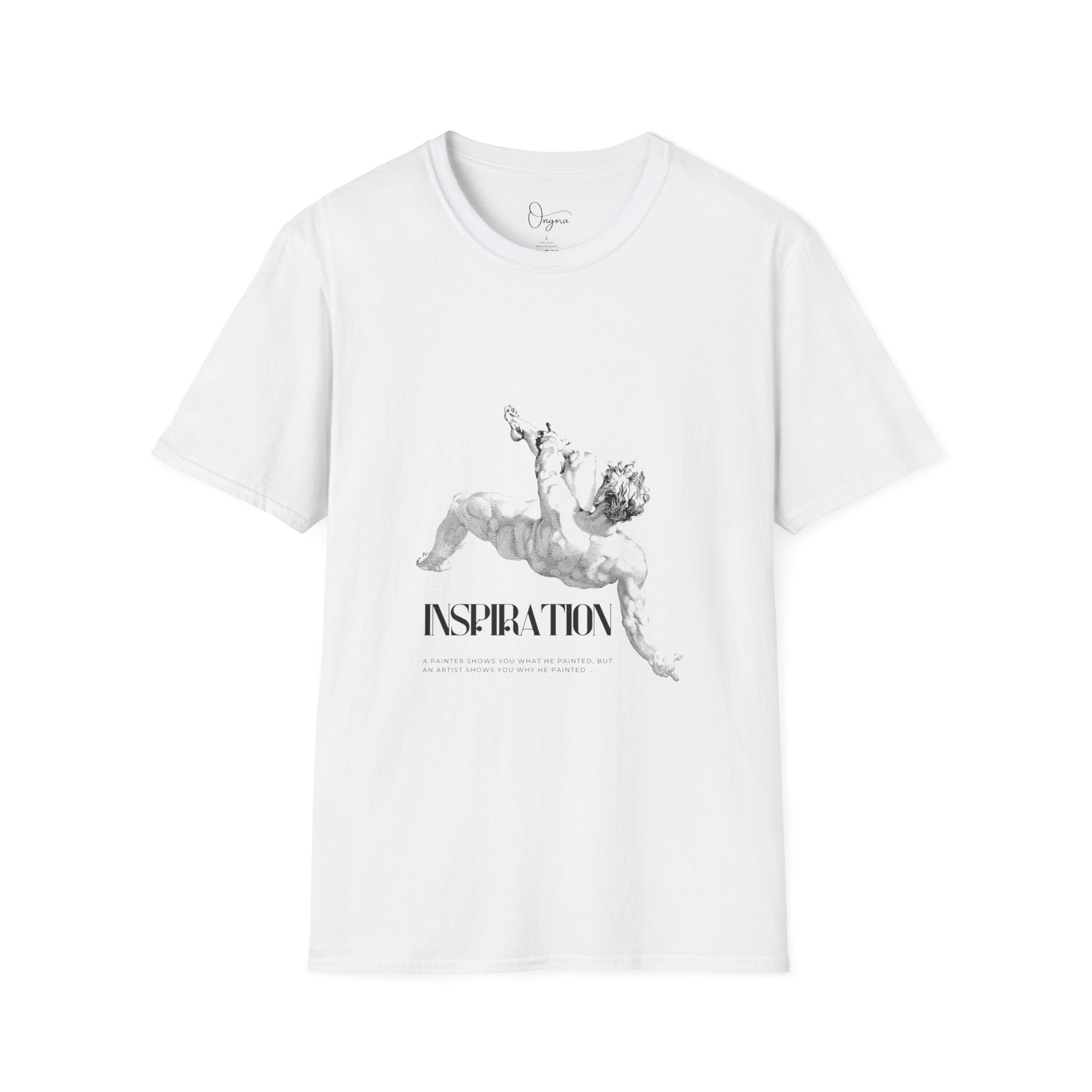 Unisex T shirt with modern design