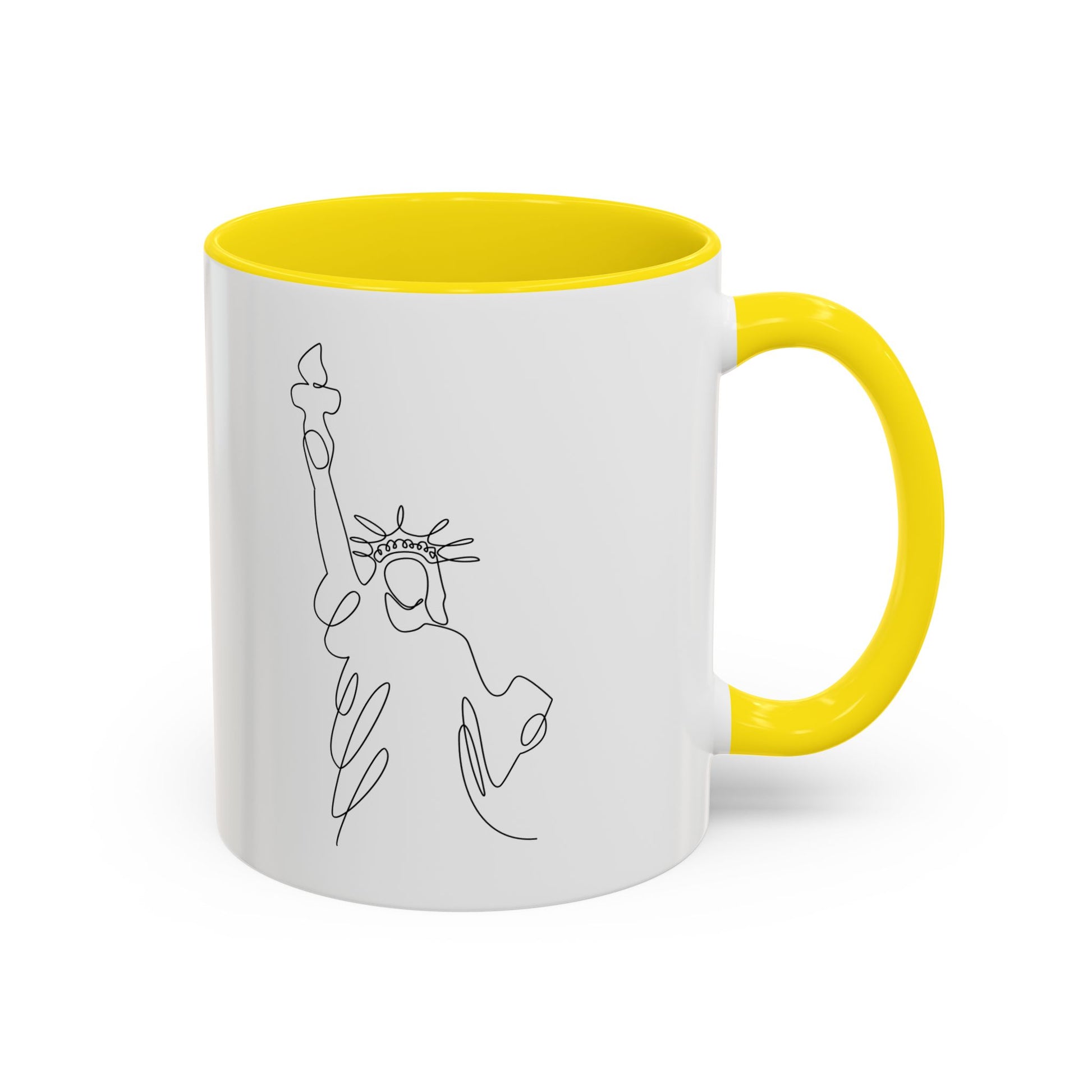 New York-Themed Accent Coffee Mug