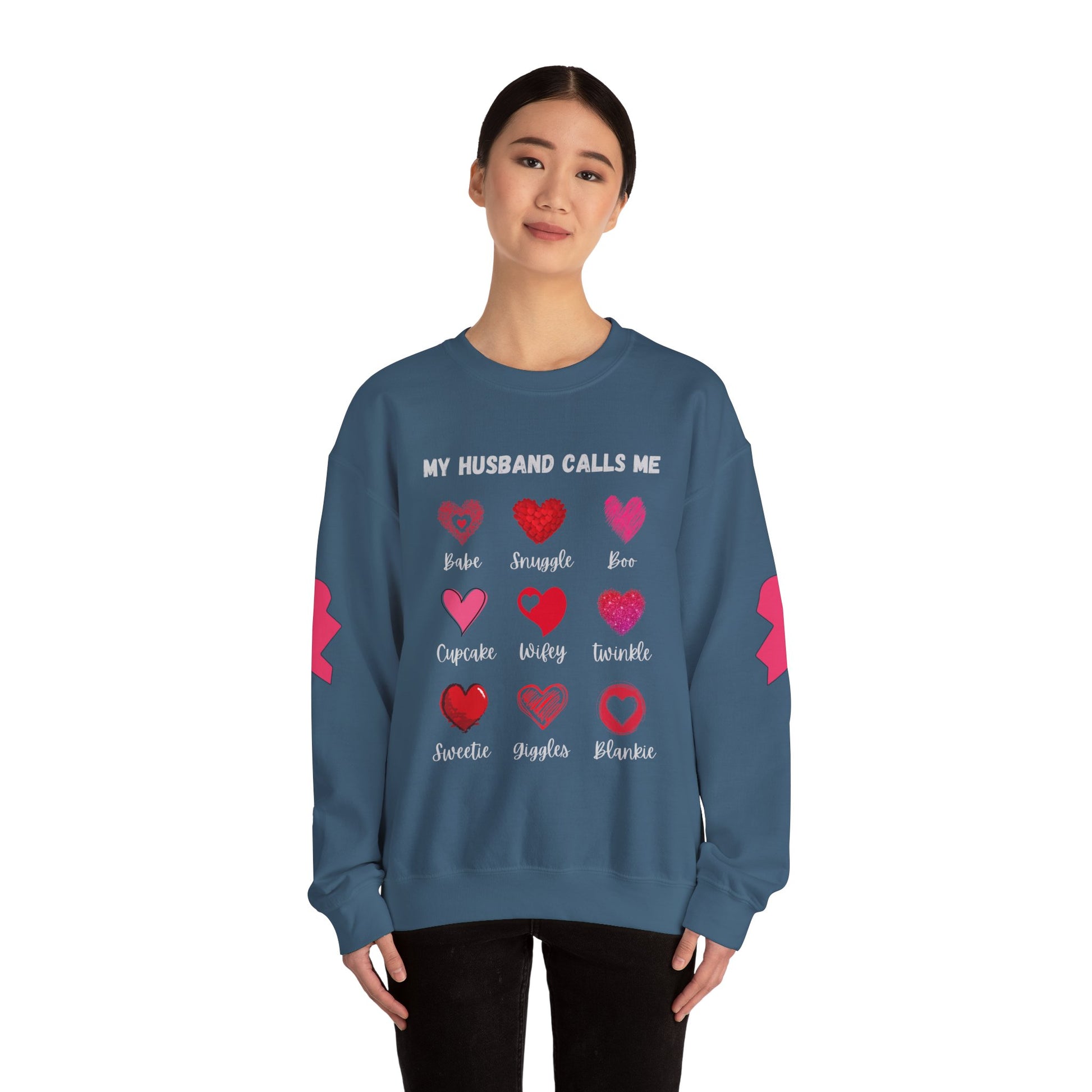 Funny Wife Sweatshirt, Gift for Wife, Funny Crewneck Jumper, Cozy Pullover, Anniversary Present, Couples Apparel