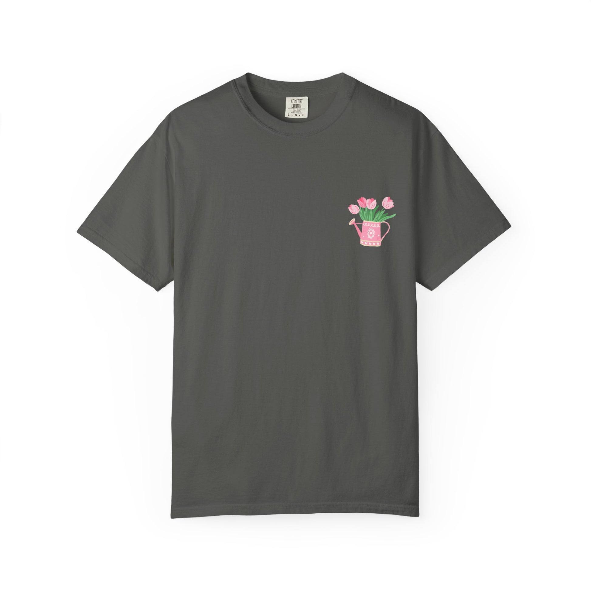 Gardening Enthusiast T-Shirt | Floral Watering Can Design, Tee for Plant Lovers