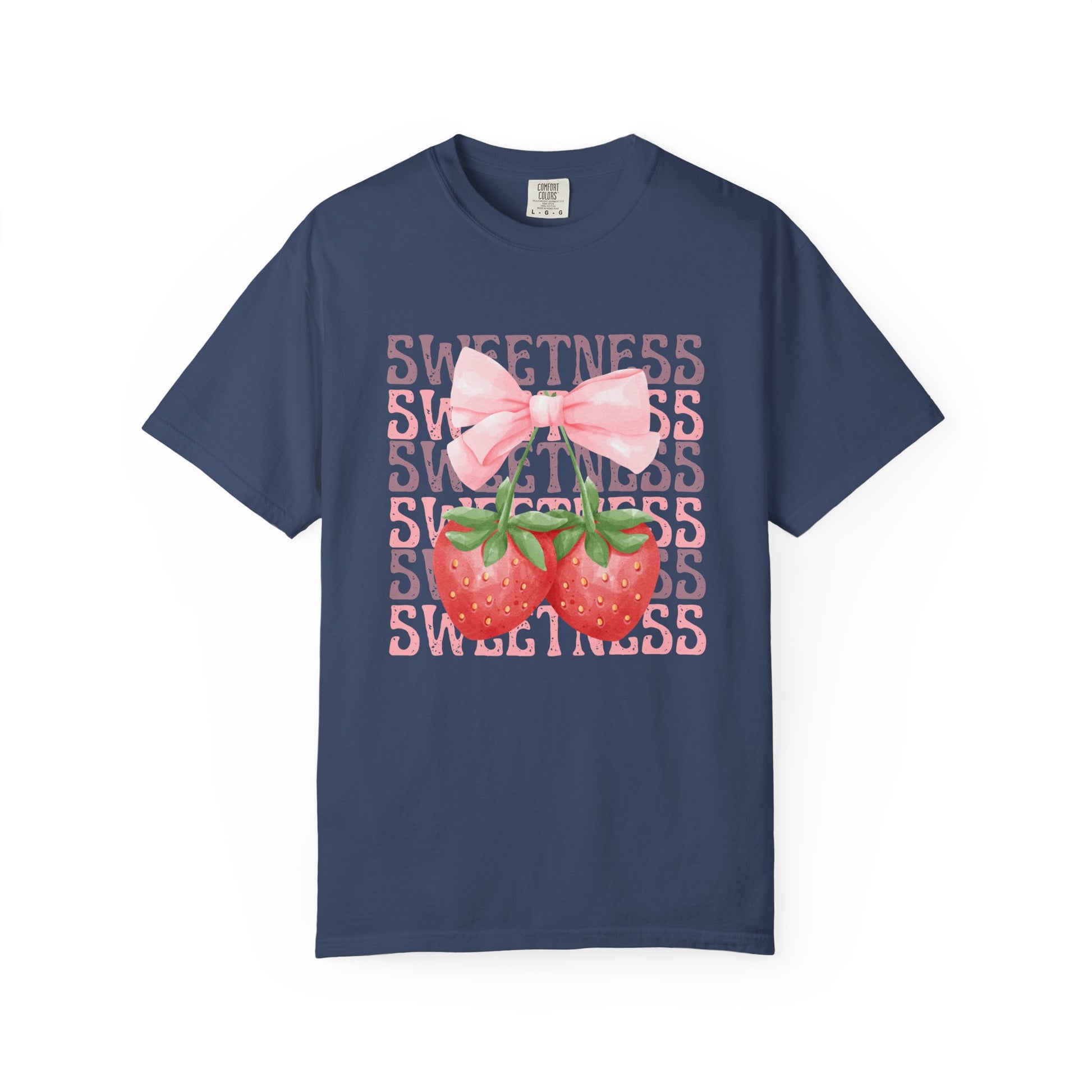 Strawberry Sweetness T-shirt, Cute Fruit Tee, Summer Fashion