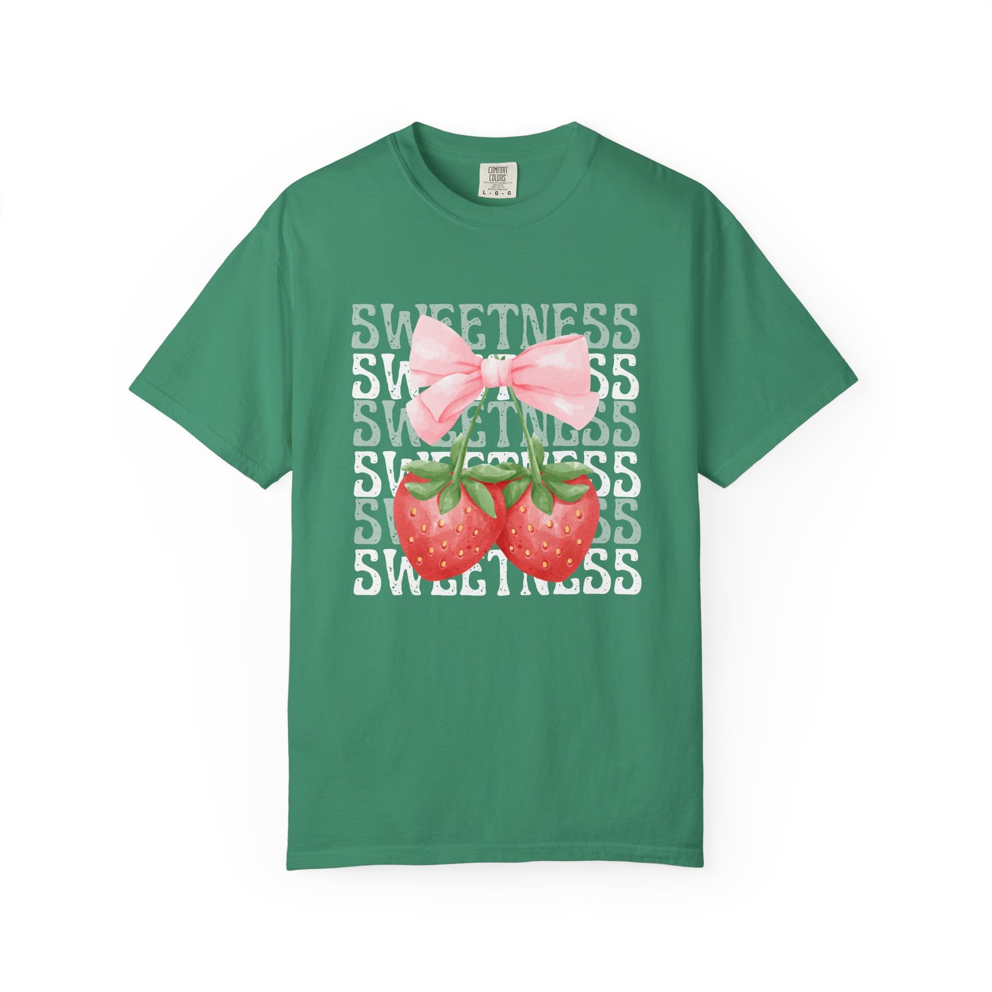 Strawberry Sweetness T-shirt, Cute Fruit Tee, Summer Fashion