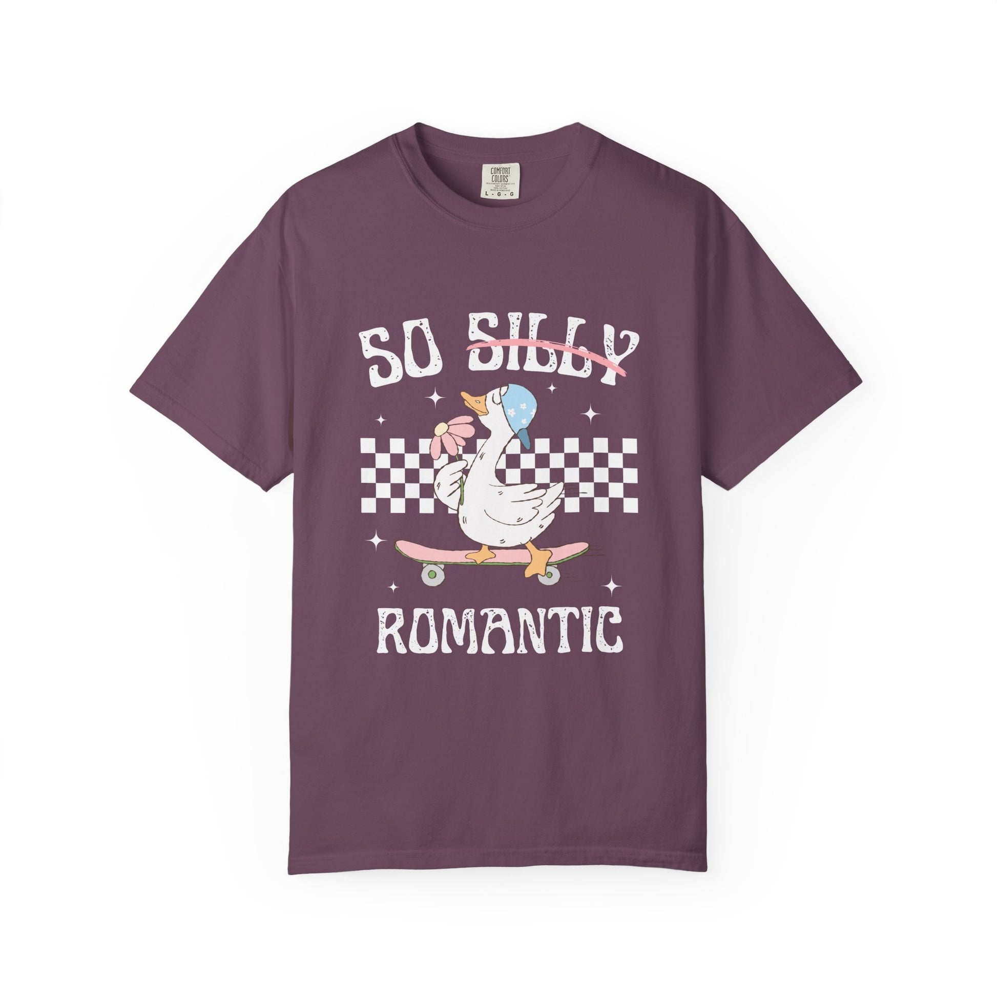Whimsical Retro T-Shirt - So Silly Romantic Goose Graphic, Fun Tee for Gifts